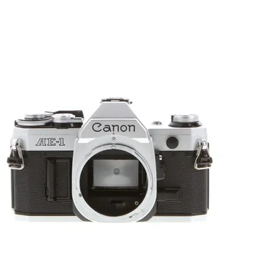 Canon AE-1 35mm Camera Body, Chrome 