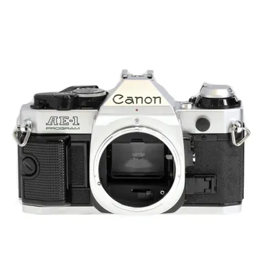 Canon AE-1 Program 35mm Camera Body, Chrome 