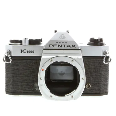Pentax K1000 35mm Camera Body, Chrome