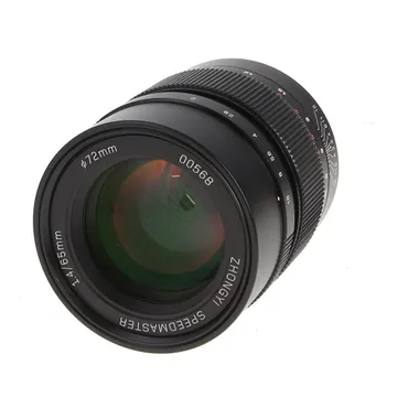 Mitakon Zhongyi 65mm f/1.4 Speedmaster Manual Lens for FUJIFILM G-Mount, Black {72}