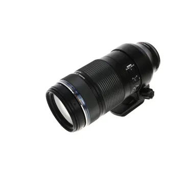 Olympus 100-400mm f/5-6.3 ED IS MSC M.Zuiko Autofocus Lens for MFT (Micro Four Thirds), Black {72} with Tripod Collar 