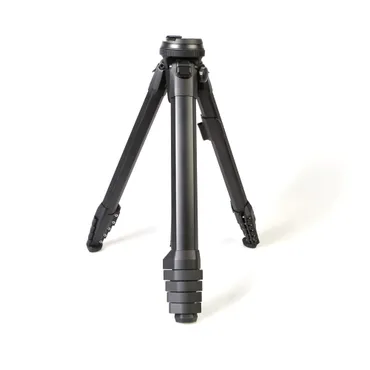 Peak Design Aluminum Travel Tripod with Integrated Ball Head, Mobile Mount, Black, 5-Section, 5.5-60 in.