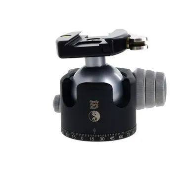 Really Right Stuff BH-55 Ball Tripod Head with B2-AS II Lever Release Clamp (Requires Quick Release Plate) Yin-Yang Logo